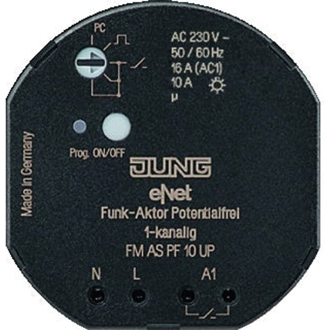 Jung ENet Schakelaar Actuator Bus Systeem - FMASPF10UP - E343J