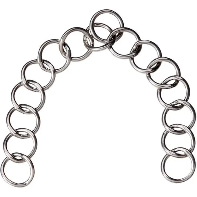 Set van 15 Curb Rings voor het berijden van paarden Feeling