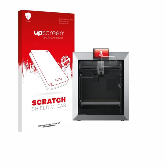 upscreen - Screenprotector voor Qidi Tech Q2 - Folie Beschermfolie transparant