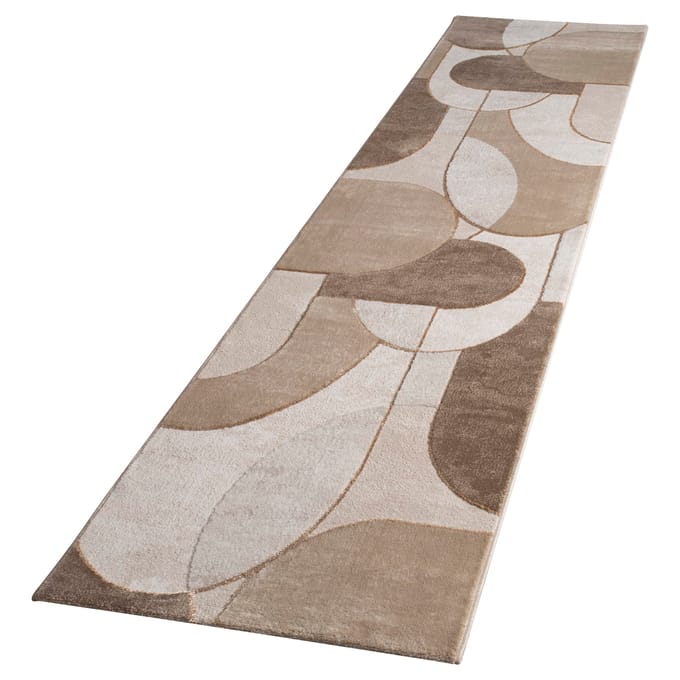 Tapijt Tiana beige 80x300 cm