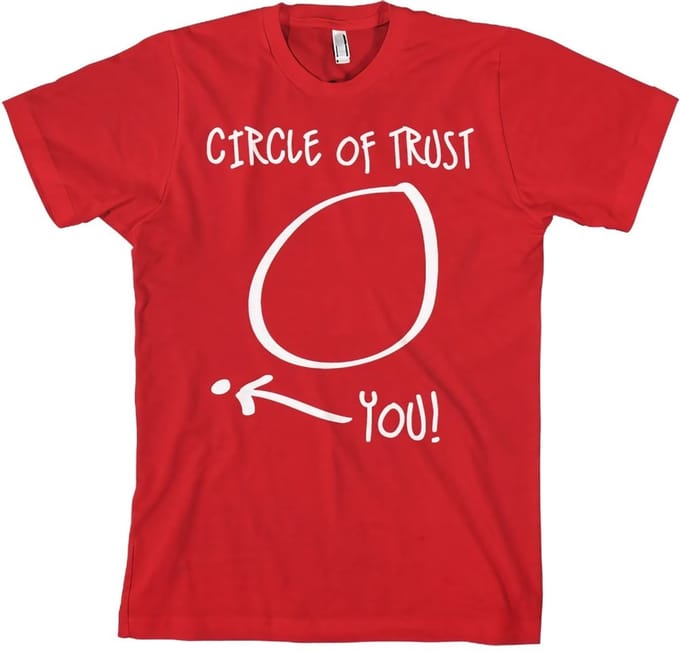 Hybris Circle Of Trust T-shirt rood