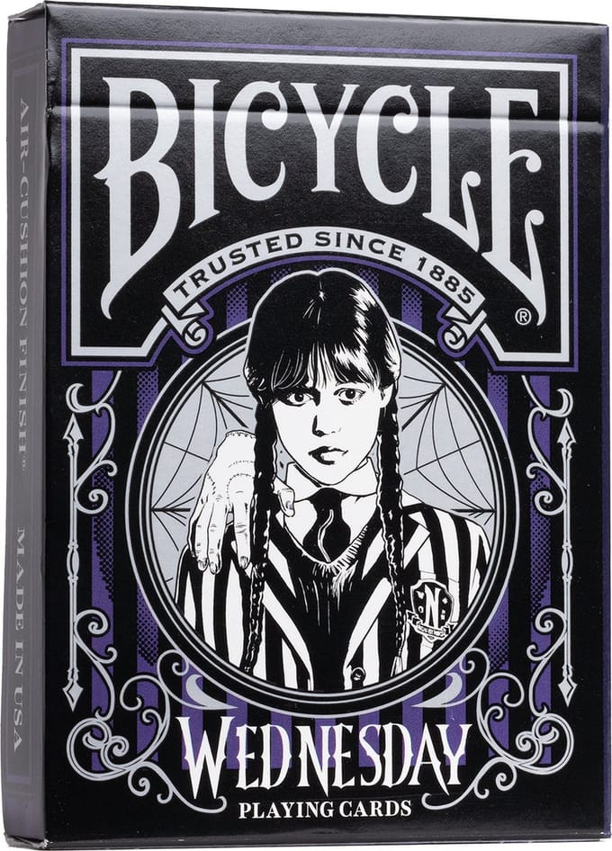 Bicycle Wednesday - A Netflix Series - Premium Speelkaarten - Poker - Official Licensed - Collectible
