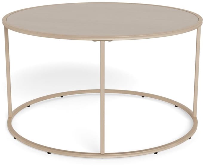 Salontafel Vayen Grijs Ø80cm - Giga Living