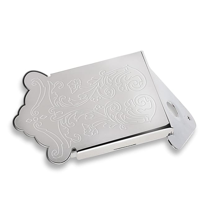 Mandoline Gitaar Staartstuk met Schroef Instrument Vervangingsaccessoire (Zilver) white