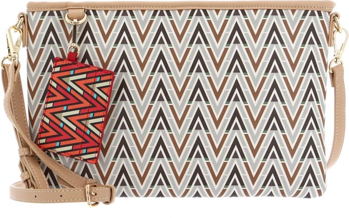 VALENTINO Schoudertas Tonic Pochette Beige / Multicolor Veelkleurig