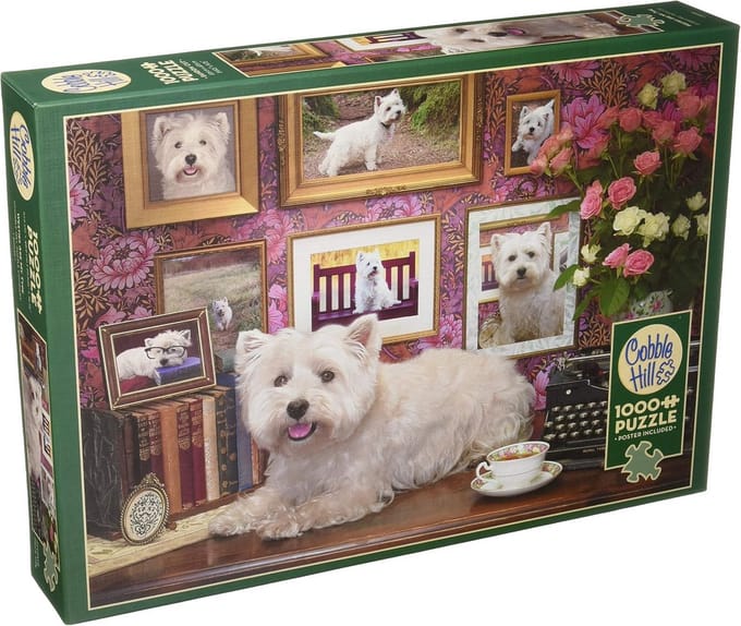Puzzel 1000 Stukken - Westie Honden Thema - Uitdagend Legpuzzel
