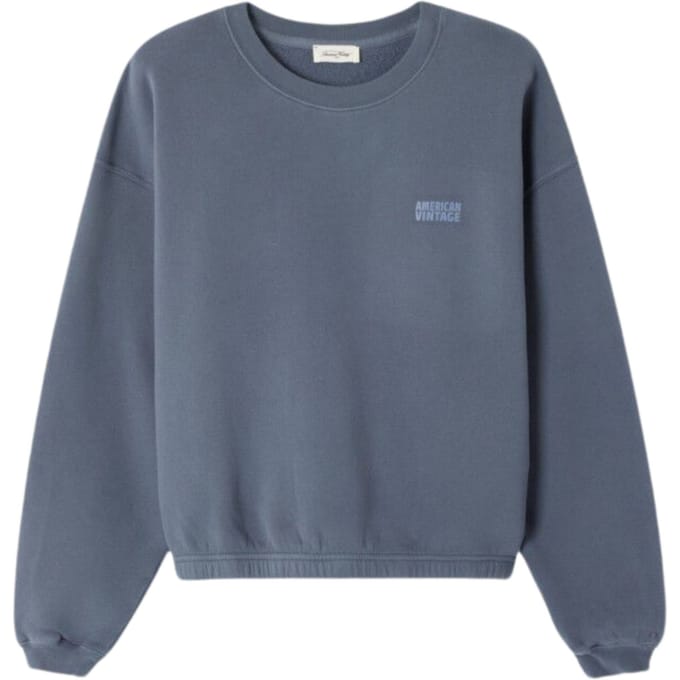 American Vintage Izubird Sweaters Grijs Izu03ah25