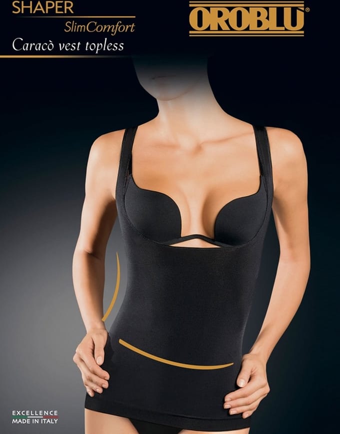 Oroblu shaper vest Caraco maat L zwart