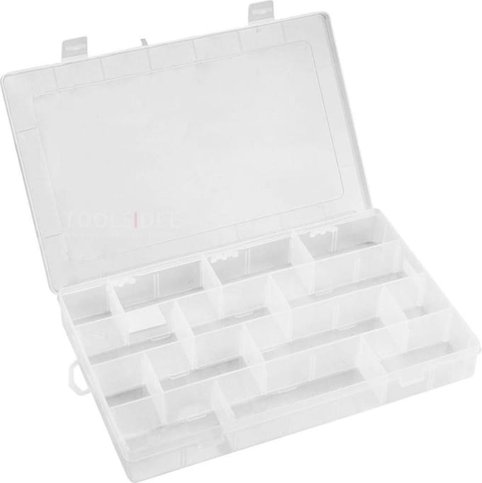 TOPEX - Organizer - 35 x 22.8 x 4.9 cm - Kunststof - 14 Verstelbare Vakken