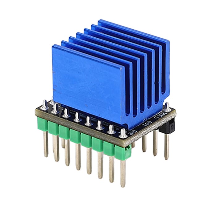 Stappenmotordriver TMC2226 256 Microstap Laag Geluidsniveau met Koellichaam 3D-printeraccessoire blue