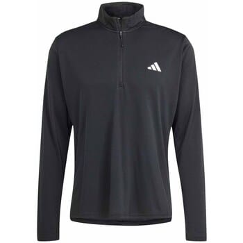 adidas Performance Train Essentials Training Longsleeve met Korte Rits - Heren - Zwart- M