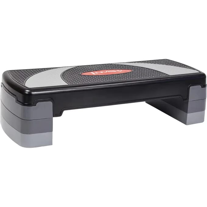 HMS AS004 - Fitness Step - 3-niveau - Antislip - Verstelbaar