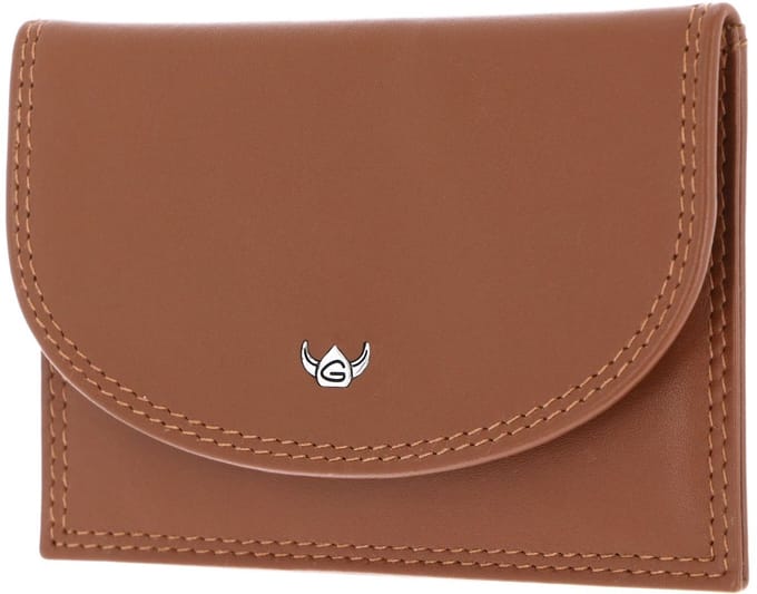 Golden Head Leren kaarthouder Polo RFID Protect Kartenetui 4445 Cognac bruine