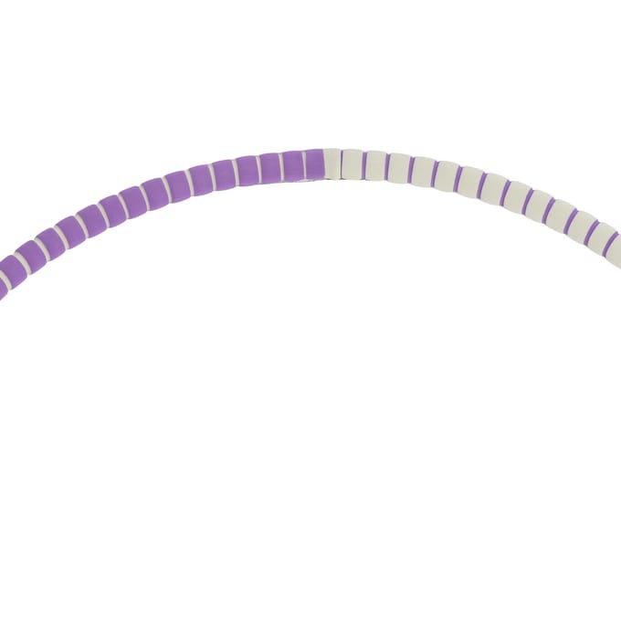 Hula Hoop Afneembaar Roestvrij Staal Spons Snel Strakker Buik Verzwaard Hoepel voor Sport Oefening white