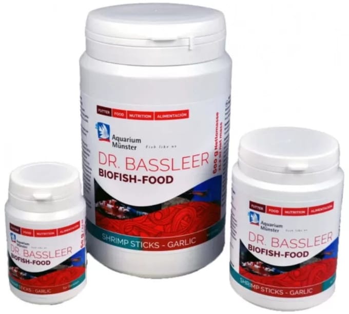 Dr. Bassleer Biofish Food Shrimp-Sticks - Garlic 150 gram