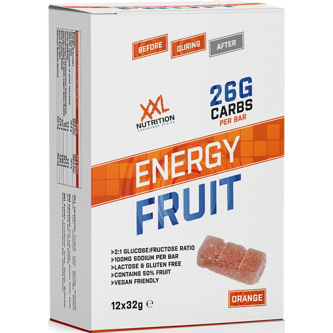 XXL Nutrition Energy Fruit Sinaasappel 12 Pack