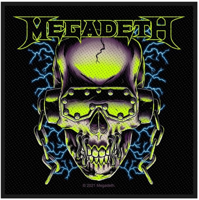 Megadeth Vic Rattlehead Unisex Patch - meerkleurig - Standard