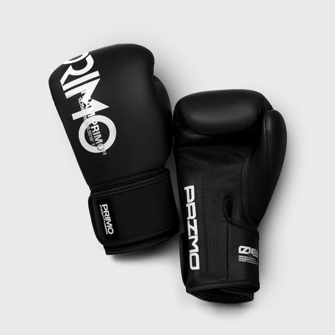 Primo Mamba Series Bokshandschoenen - Echt Leer - Zwart 12 oz