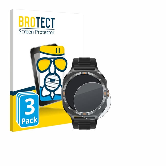 BROTECT - Screenprotector voor Rollme GT5S - Folie Beschermfolie Beschermglas matte 3 Stuks