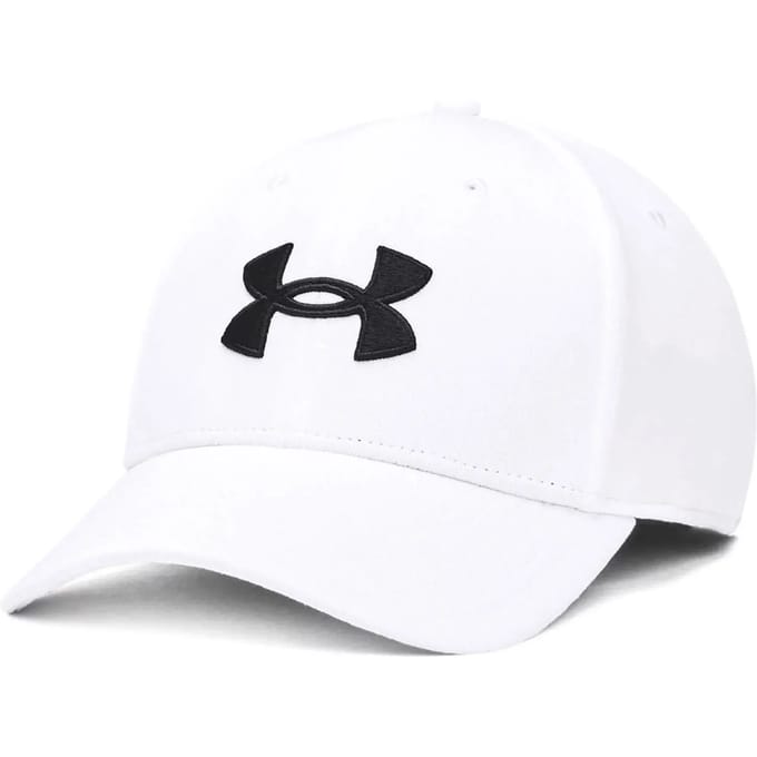Under Armour M Blitzing Low STR-WHT Heren Pet - Wit - Zwart