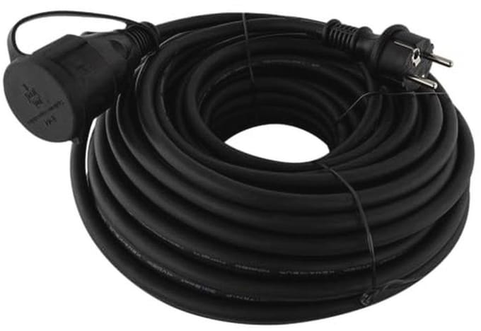Verlengkabel 25 m Waterdicht Buiten - IP44, 3680W, 16A