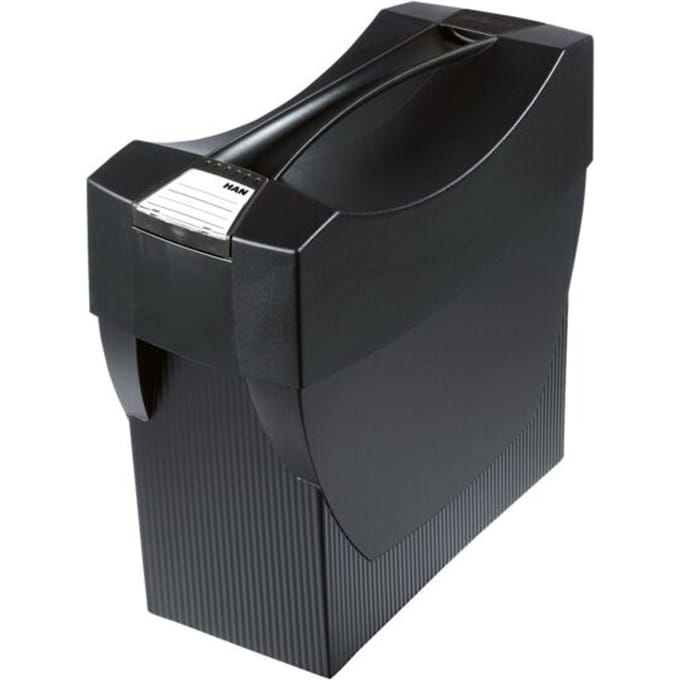 HAN hangmappenbox - Swing-Plus Karma - met deksel - eco zwart - HA-19018-13