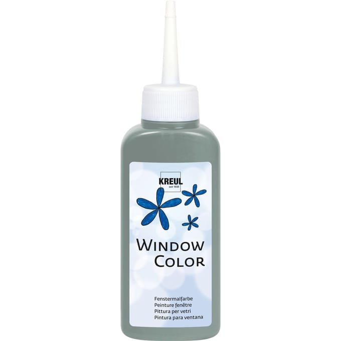 Kreul Window Color, 80 ml - Muisgrijs