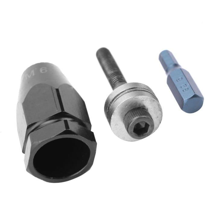 Pneumatic Pull Setter Air Rivets Nut Gun Rivet Nut Head (M6 Hex straight shank)