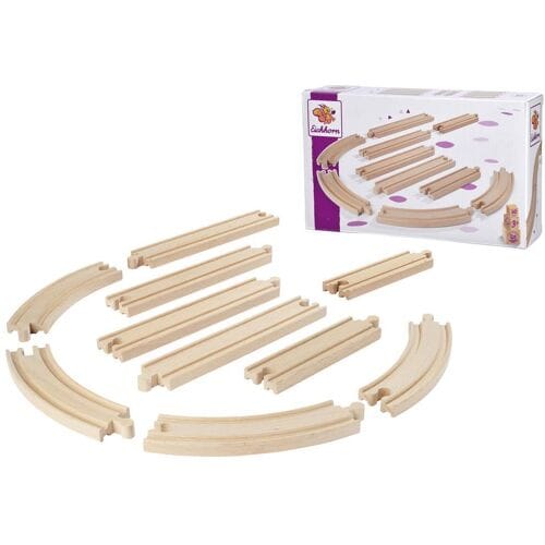 Eichhorn Train Tracks Tracks Playset 10 pieces.