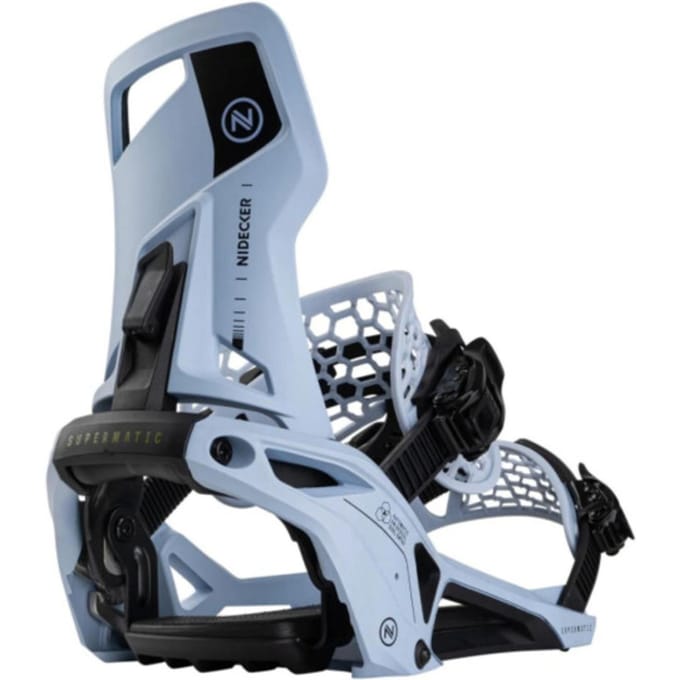 Nidecker Supermatic Snowboardbindingen Blauw S