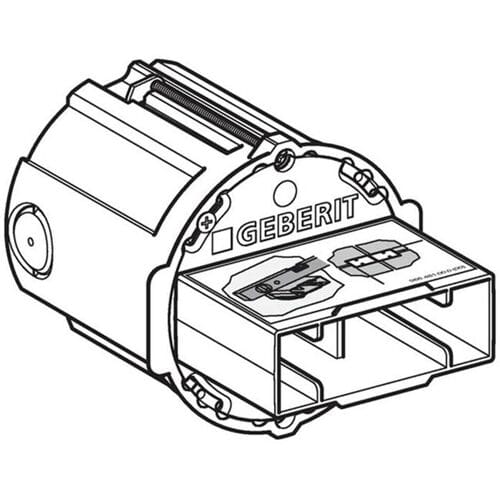 Geberit replacement installation set for pushbutton remote control 242.949.00.1