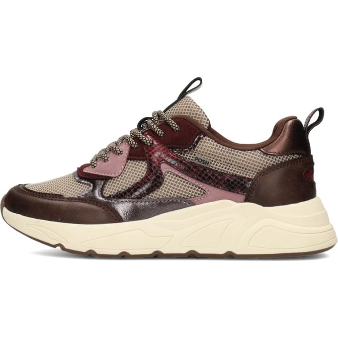 PS Poelman Kiki cherry taupe dk brown