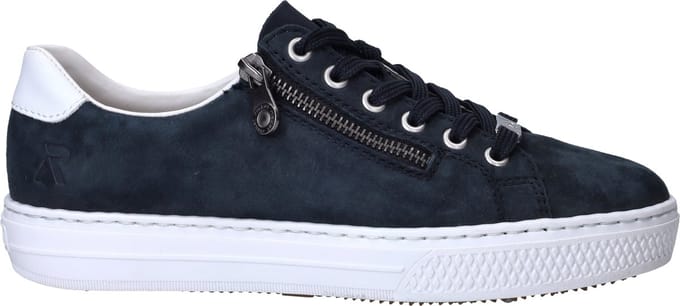 Rieker Sport Sneakers - Dames - Blauw - Maat:40