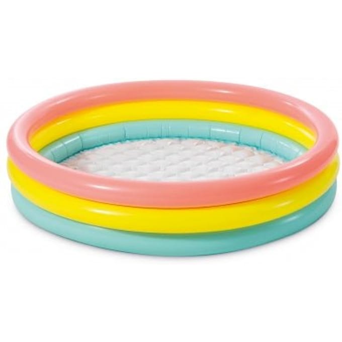 Opblaasbaar Zwembadje 3 Kleuren 114 X 25 Cm Intex 57412