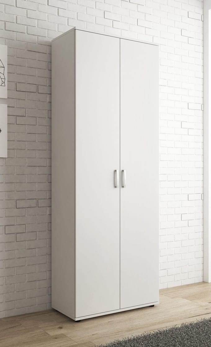 Meubella - Schoenenkast Odette - Wit - 70 cm