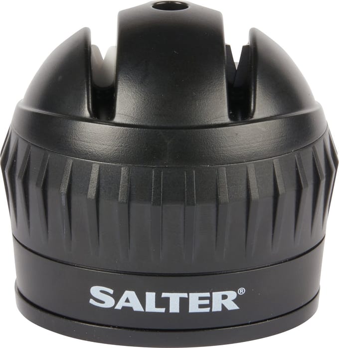 Salter 2-Traps Messenslijper - Wolfraam, Keramiek, Zwart, Compact