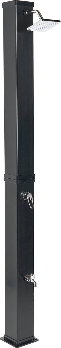 YARACUY - Buitendouche op zonne-energie - Zwart - PVC
