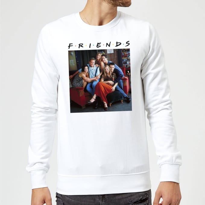 Friends Classic Character trui - Wit - S