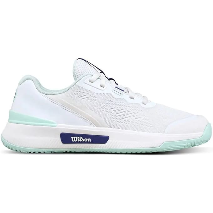 Wilson Intrigue Pro Allcourt schoen Dames-wit, turkoois