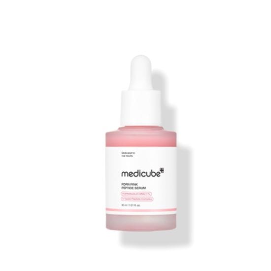 Medicube PDRN Ampoule Peptidique Rose Sérum Hydratant & Raffermissant 30ml white