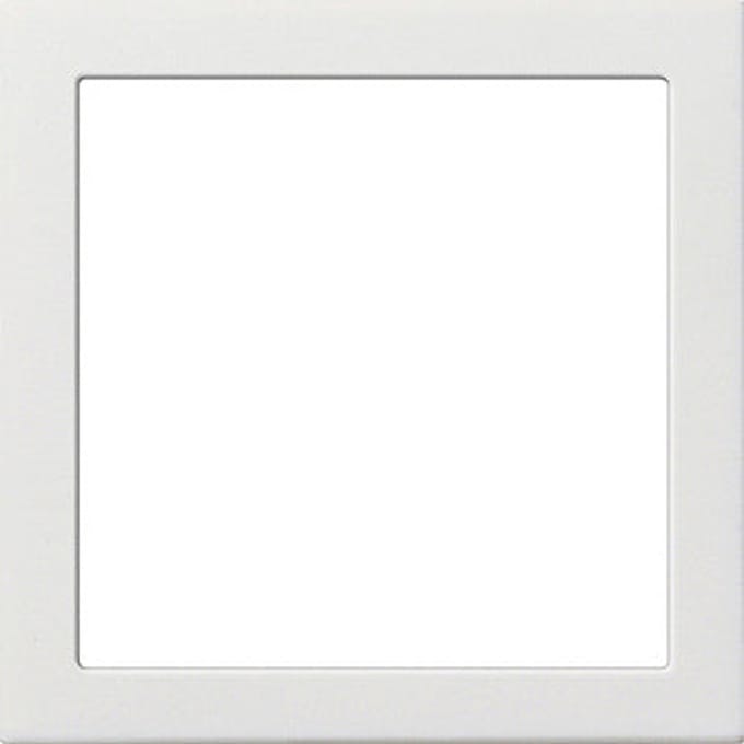 Gira F100 zuiver wit frame-adapter voor systeem 55 - 0289112 [2 stuks]