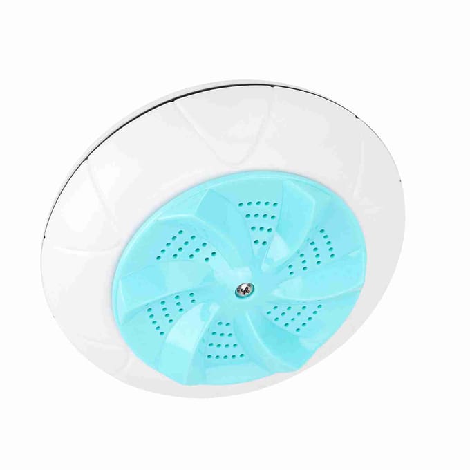 Mini Reis Draagbaar Huishoudelijk Kleine Wasmachine Ultrasoon Turbo Wasmachine Kleding (Groen) groen