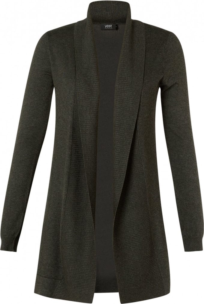 YESTA Venice Vest - Dark Grey/Melange - maat X-0(44)