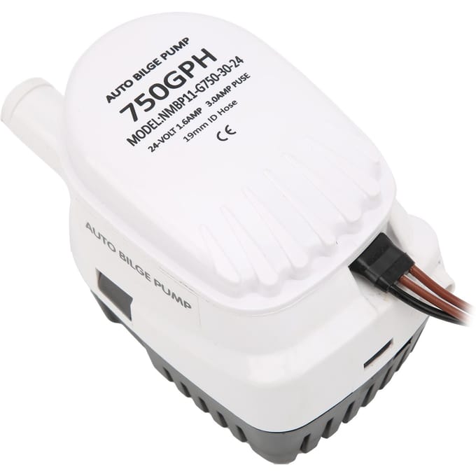 24V 750GPH Automatische Dompel Lenspomp Corrosie Brandbeveiliging met Ingebouwde Vlottenschakelaar