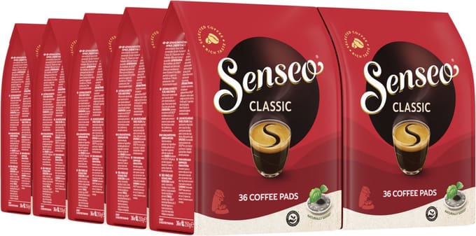 Senseo Classic Koffiepads - Intensiteit 5/9 - 10 x 36 pads