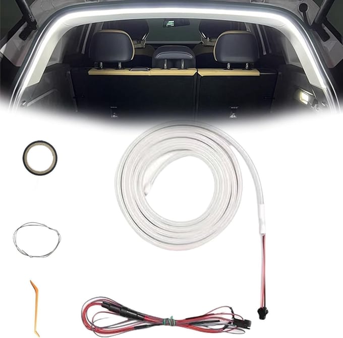 Verlichte Trunk Strip voor Auto - Flexibele LED Lichtstrip, Decoratieve Verlichting en Sfeerverlichting