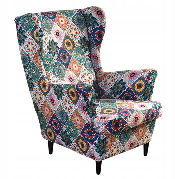 Ubieramy-meble Mandala Serie - Elastische Stoelhoes - Mandala Patronen