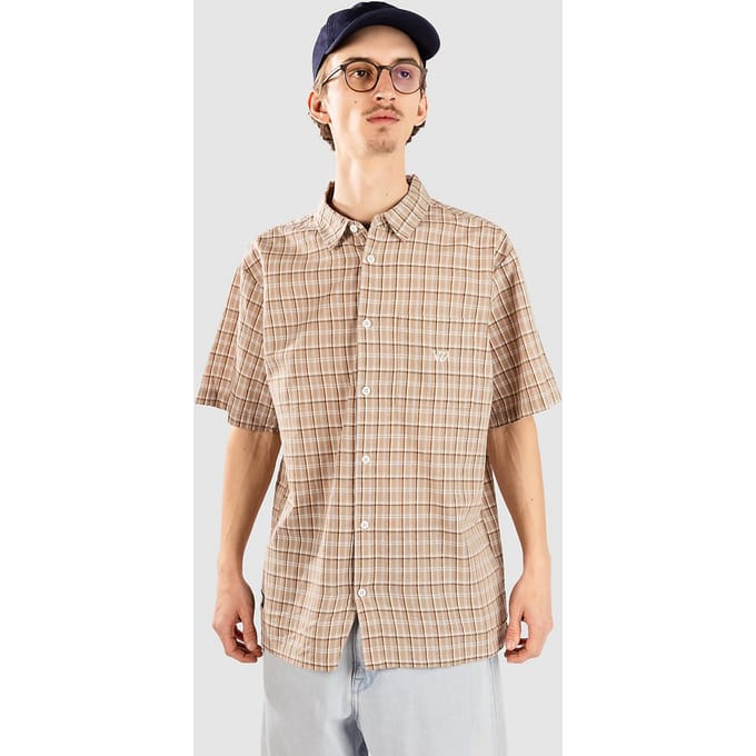 Rivvia Projects VV Check Shirt bruin