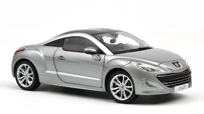 Peugeot RCZ 2010 Mercury Grey - Norev Modelauto schaal1:18