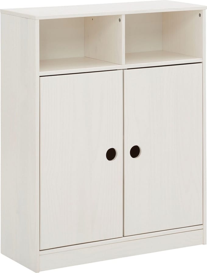 Alpi-Kast - 2-deurs - Wit